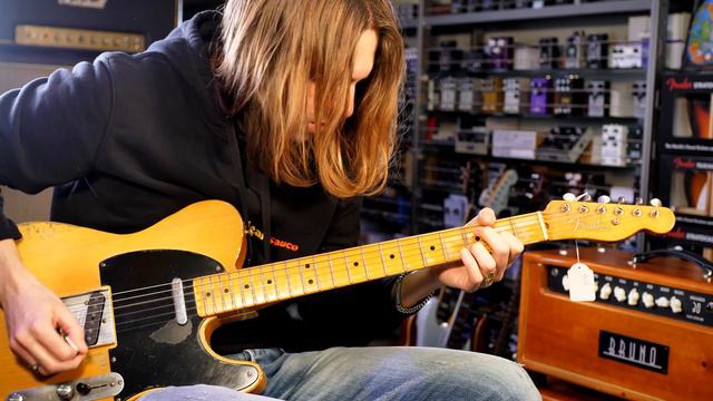 Fender Masterbuilt Dale Wilson Telecaster 51 Nocaster Relic Butterscotch | Demo by Paul Audia смотреть онлайн