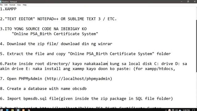 free source code in PHP MY SQL Online PSA Birth Certificate System смотреть онлайн