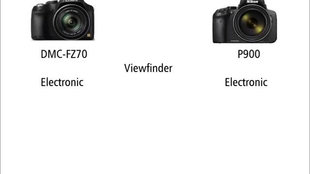 Panasonic DMC-FZ70 vs Nikon P900 смотреть онлайн