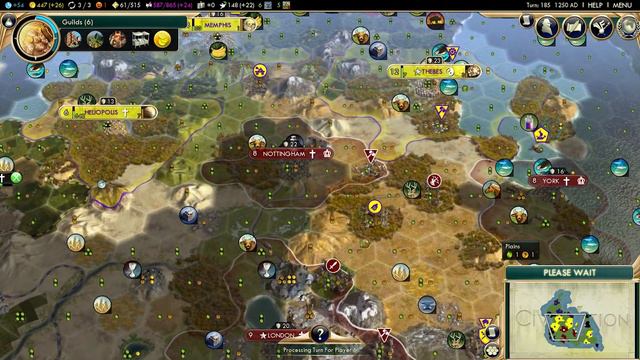 ASMR Sid Meier's Civilization V (Gods & Kings, Brave New World) #10 Back On Track смотреть онлайн