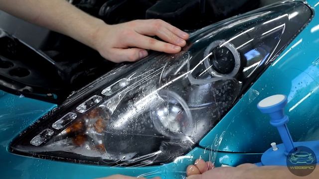 Бронируем фары антигравийной пленкой ｜ Toyota Celica + Vega ST190Бронируем фары антигравийной пленко смотреть онлайн