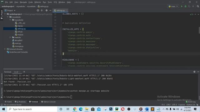 Create an application in Django#4 смотреть онлайн
