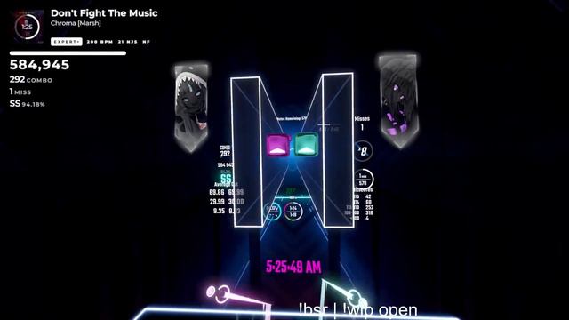 [Beat Saber] Don't Fight The Music смотреть онлайн