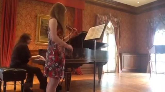 Kristen's Recital - Bruch Concerto