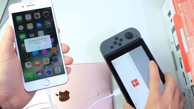What happens when you connect Nintendo Switch to iPhone, iPad & More ??? смотреть онлайн