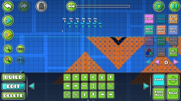 как зделать стиль nine circles (Geometry dash)