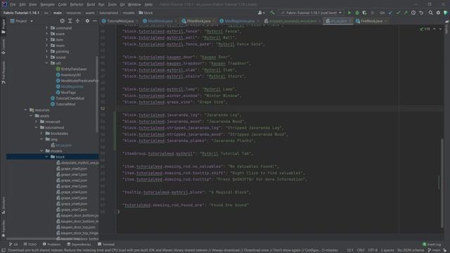 Minecraft 1.18.2 Fabric Modding | CUSTOM WOOD смотреть онлайн
