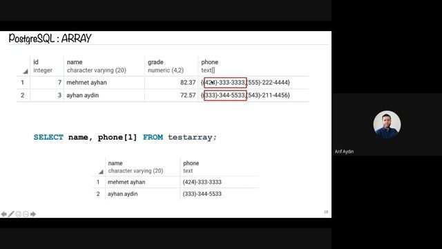L16-PostgreSQL Veri Tipleri смотреть онлайн