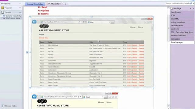 Java Spring - MVC Music Store -13-Data Access- StoreManager Page .m4v смотреть онлайн