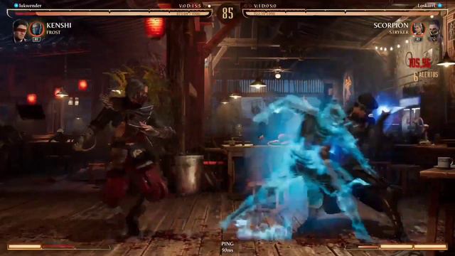 Mortal Kombat 1 Online Kenshi vs Scorpion#ps5 #videogames #mortalkombat1 #ps4gamer #fightgames смотреть онлайн