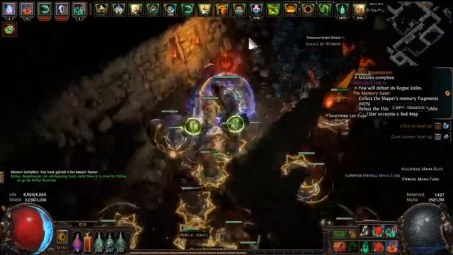 POE 3.9 Hardcore Vaal Temple смотреть онлайн
