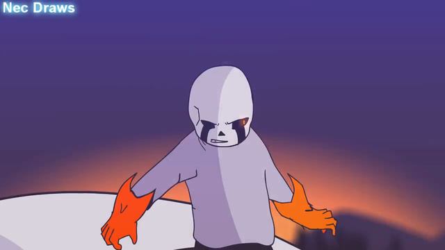 Dust!Sans Vs Delta!Sans (Animation)