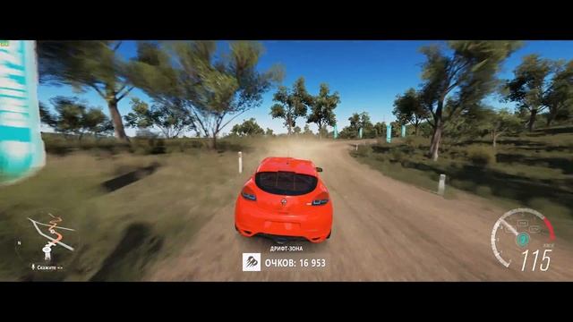 Forza Horizon 3 | Renault Megane RS 250 | обзор смотреть онлайн