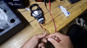 Би Лед линзы светодиодные , 3 дюйма , Bi led модули в фары автомобиля с простой установкой, 63w /12