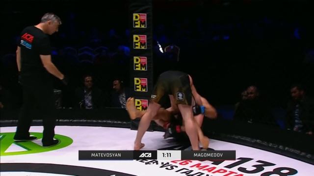 Григор Матевосян vs. Муслим Магомедов | Grigor Matevosyan vs. Muslim Magomedov | ACA 137 смотреть онлайн