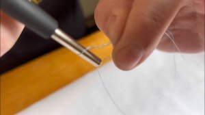 Узловяз. Самое быстрое решение! Вяжем флюр к шнуру.