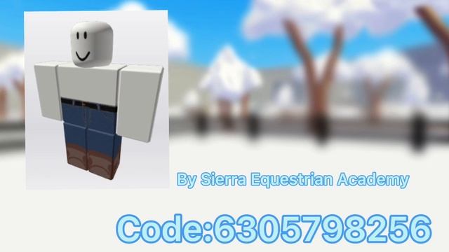 PANTS+ACCSESORY CODES- Horse Valley Roblox смотреть онлайн