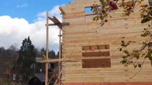 Строим дом из бруса. Особенности. Нюансы.