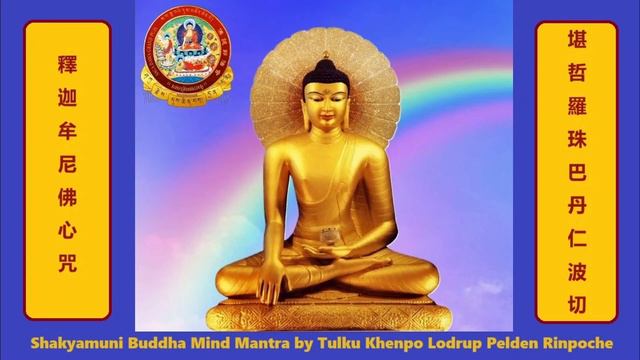 Shakyamuni Buddha Mantra 釋迦牟尼佛心咒 (堪哲罗珠巴丹仁波切 唱诵) смотреть онлайн
