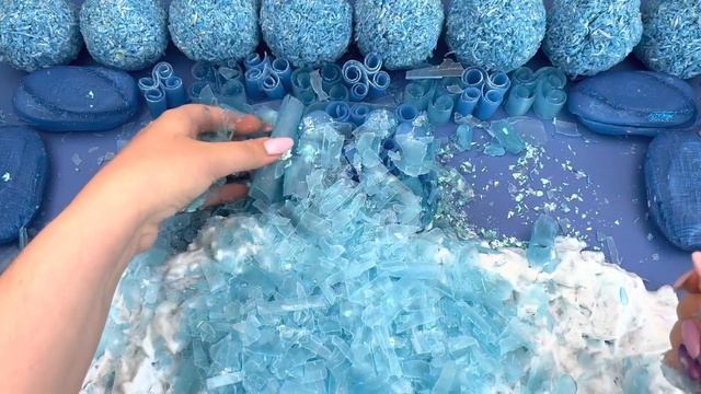 ASMR Peeling off the film ? Crushing soap boxes with starch and foam ? Soap tubes ? Help you sleep смотреть онлайн