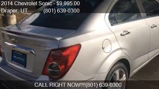 2014 Chevrolet Sonic LTZ Auto 4dr Sedan w/1SF for sale in Dr смотреть онлайн