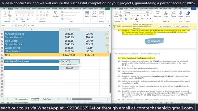 New Perspectives Excel 2019 Module 1 SAM Project 1a(Tabula Insurance Agency) смотреть онлайн