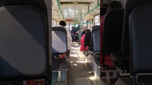 Поездка на троллейбусе ЗИУ-682Г-016.02 || 14 маршрут || Краснодар ||