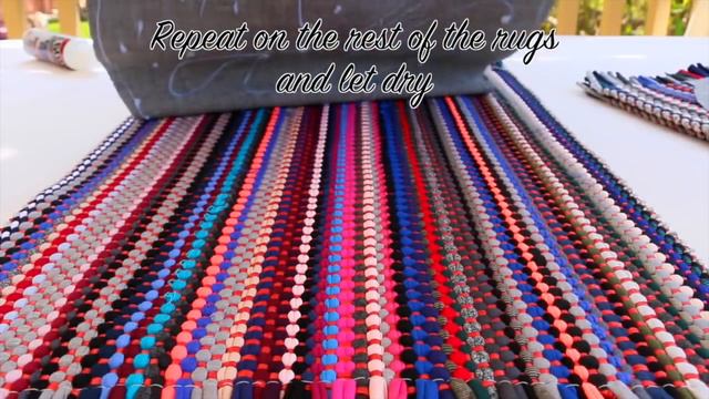 DIY Stenciled Boho Rag Rug Floor Pouf | DecoArt® смотреть онлайн