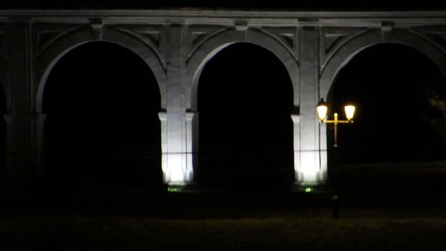 Великий Новгород ночью - фотоаппарат Canon PowerShot SX50HS смотреть онлайн