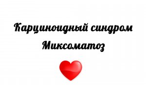 Карциноидный синдром. Миксоматозная дегенерация клапанов на эхокардиографии.