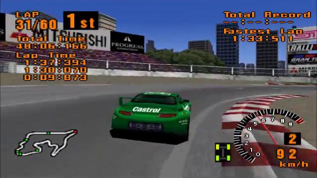 Gran Turismo Japanese Walkthrough Part 18 Grand Valley 300KM смотреть онлайн