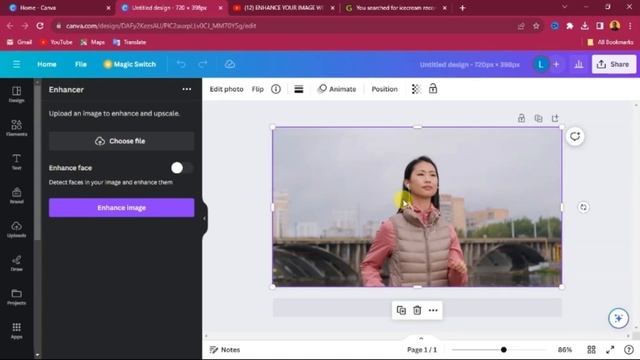 Sharpen Blurry Photos with AI in Canva | Improve Image Quality in Seconds смотреть онлайн