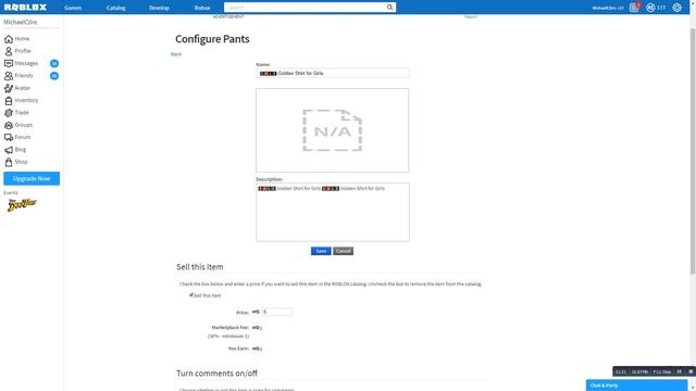 Roblox Tutorial: How to add Clothing to your GROUP смотреть онлайн