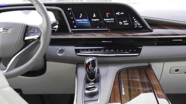2021 Cadillac Escalade Premium - INTERIOR смотреть онлайн