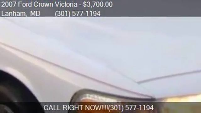 2007 Ford Crown Victoria Police Interceptor 4dr Sedan (3.27 смотреть онлайн