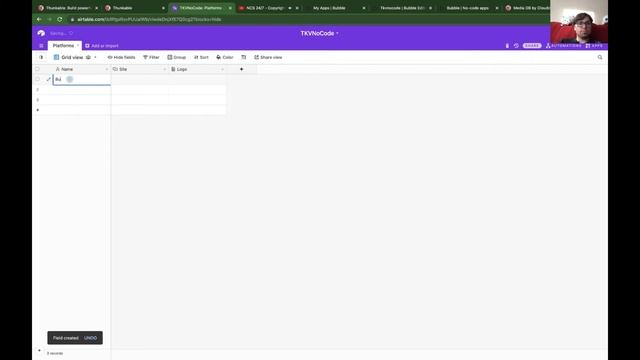Thunkable: Первый Взгляд: Как работать с данными: Как подключить AirTable смотреть онлайн