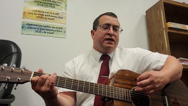 Victory In Jesus - Lyrics & Chords: Key of C to D смотреть онлайн