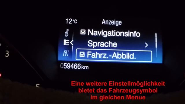 Ford Focus MK3 Bj. 2015 Navigationspfeil im BC im Armaturenbrett смотреть онлайн