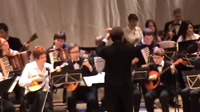 ВАЛЬС (муз.-А.Хачатурян) в обработке В.П.Жиляева-дирижёра Оркестра "Славяне" смотреть онлайн