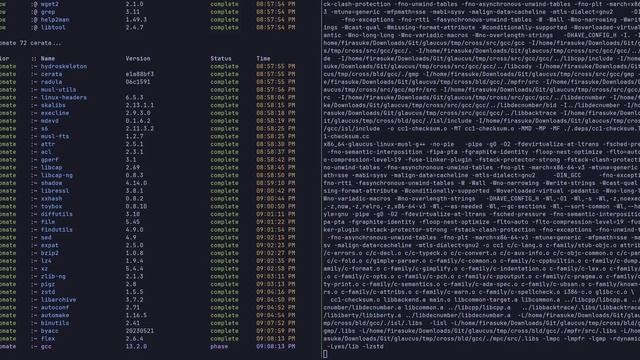 New Cross Build Process — glaucus Linux смотреть онлайн