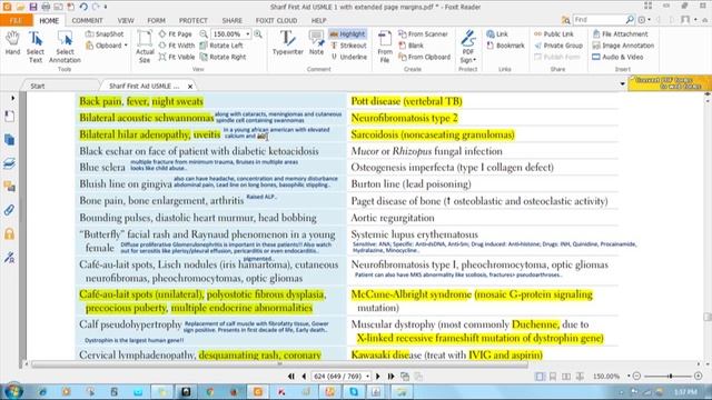 Rapid review Neurofibromatosis Sarcoidosis Mucor infection Osteogenesis imperfecta Burton line смотреть онлайн
