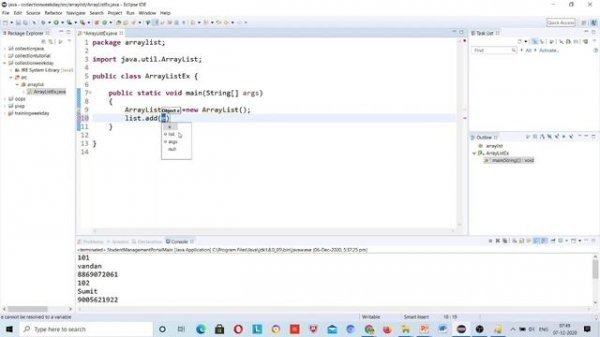 Class-11 || Collection in Java || Array List in Java