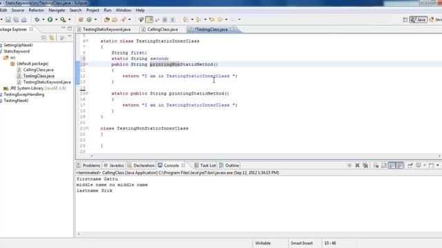Static Keyword in JAVA - Part 2 смотреть онлайн