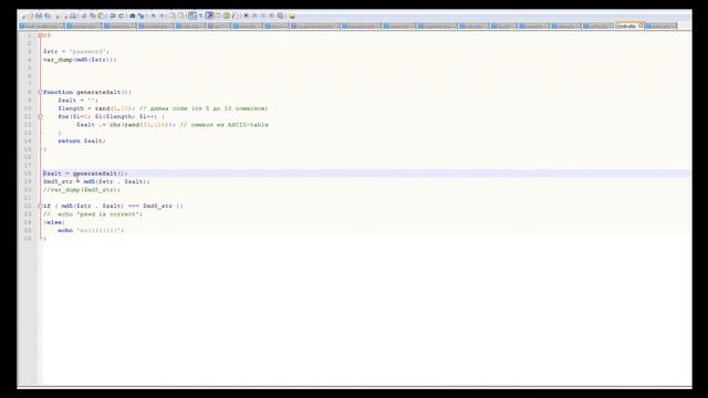 Уроки PHP - 26. Функция md5 (1080p) смотреть онлайн