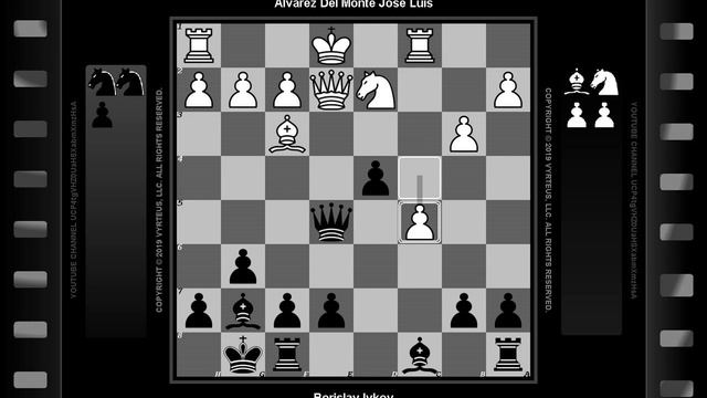 Chess: Ivkov: 90 Best Games (#78 of 90): Alvarez del Monte Jose Luis vs. Borislav Ivkov смотреть онлайн