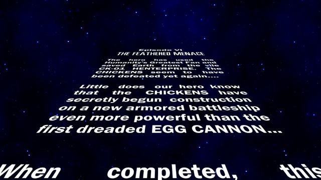 (FANMADE) Chicken Invaders 6 Opening Crawl смотреть онлайн