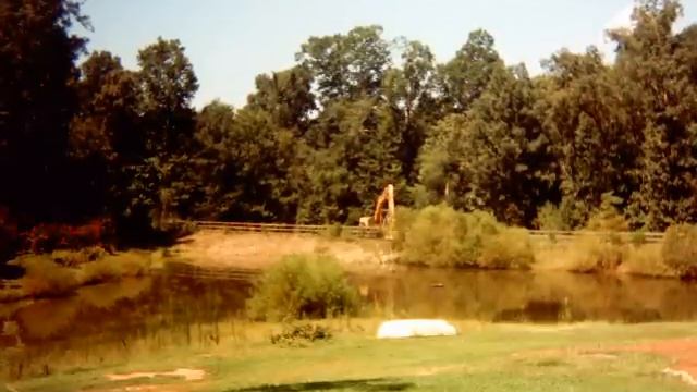 S & P Land Services CAT 315 Excavator Mulcher Clearing a Pond - Time Lapse смотреть онлайн
