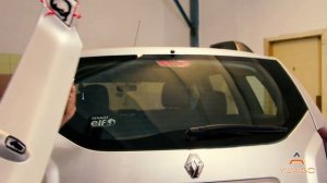 Установка очищающего спойлера на Рено Дастер|Installation cleaning the spoiler on the Renault Duste