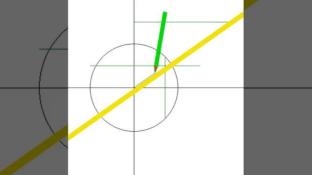 Drawing of an approximated nonagon inscribed in a circle смотреть онлайн