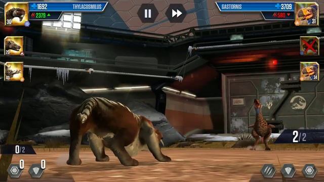 TITANOBOA VS GIGANTOPHIS - GLACIER TOURNAMENT || JURASSIC WORLD THE GAME смотреть онлайн